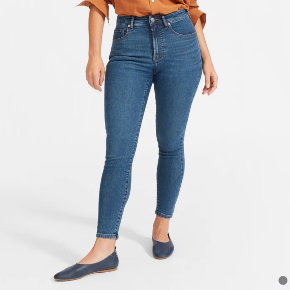 Everlane Curvy High Rise Skinny Jeans 29 Regular